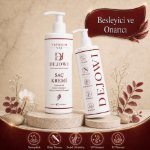 Dejowi V50 Premium Keratin ve Argan Yağlı Saç Bakım Kremi 200ml resmi