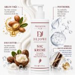 Dejowi V50 Premium Keratin ve Argan Yağlı Saç Bakım Kremi 200ml resmi